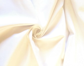 White Twill Cotton Rich 62" wide by the yard
