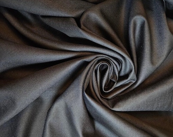 Blue Superfine 100 Wool and Silk Made in England 44 X 58"