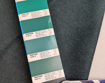 Spruce Green Wool flannel blend 58" wide by the yard