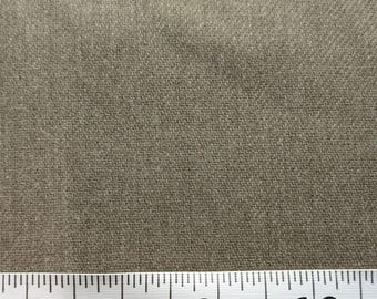 Adventurine Green Heather Wool Blend Flannel by the yard 58" wide