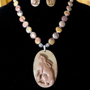 ピカソジャスパー うさぎ ラビット ピカソジャスパー うさぎ ラビット 丸ビーズ】ブルージャスパー 8mm