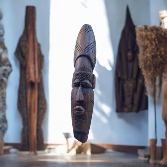 アフリカの仮面（アフリカ美術）アートギャラリー - ヴードゥン - Etsy