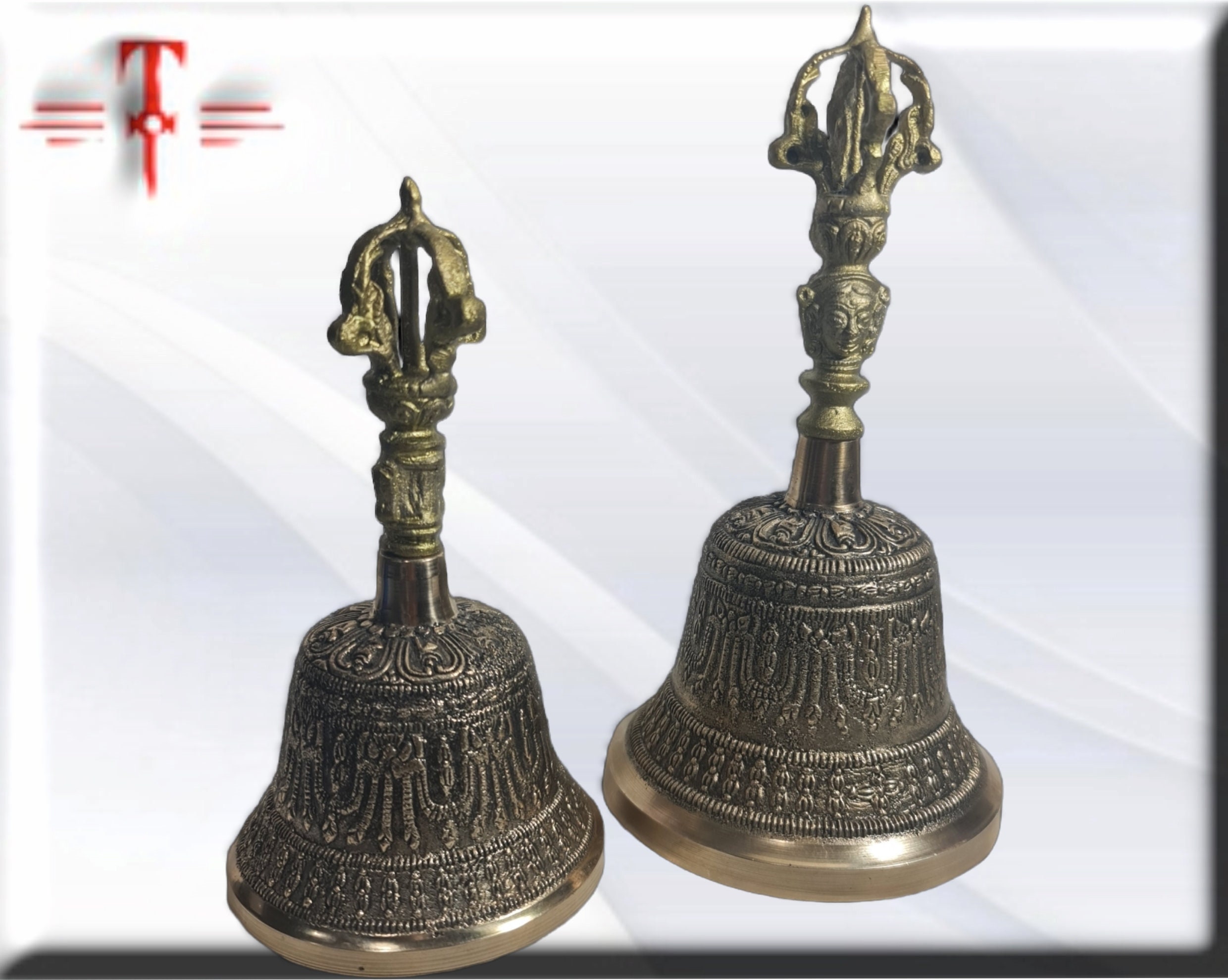 Tibetan Buddhist Bell 3 Sizes 