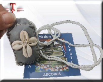 Das afrikanische Amulett Vodun Dan zieht Glück und Evolution an. Afrikanische Kunst, Ahnenrezepte