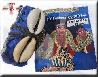Amuleto africano proteccion de Mami Wata ,  arte africano , recetas ancestrales , producto original realizado por Hounnon de Mami Wata