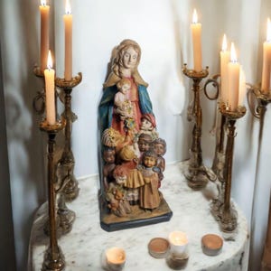 Virgin of the Forsaken, Catholic Saints and Virgins, Religious Products