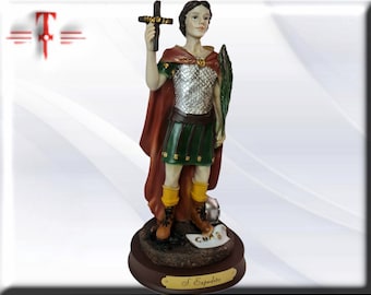 Statue figure Saint Expedite, Religious Catholic Saints and Virgins