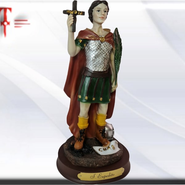 Standbeeldfiguur Saint Expedite, religieuze katholieke heiligen en maagden