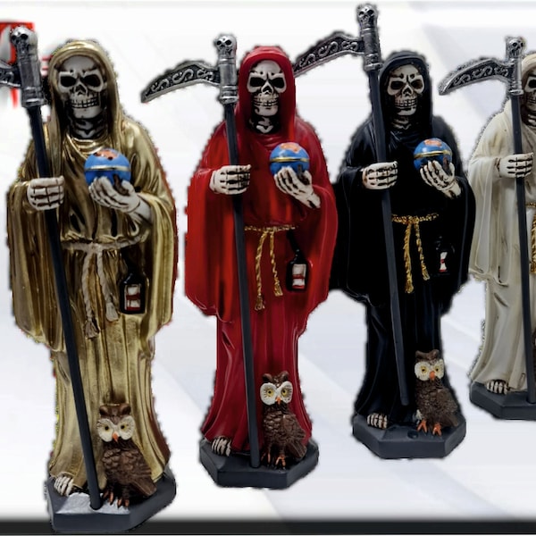 Santa Muerte Très Saint Saint de la Mort du Mexique 20cm