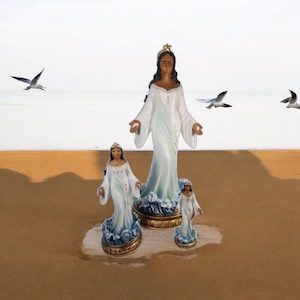 Orisha Yemaya Blanca , Diosa del Mar , Santería
