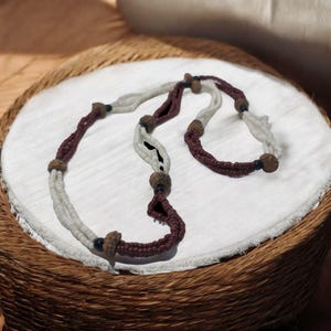 African Vodun Sagbata Necklace, Sakpata, Protection, Vodun secrets, traditional African art