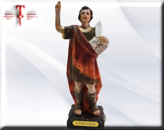 Figure statue of Saint Pancras, patron saint of work and health, Figure statue of Saint Pancras, patron saint of work and health