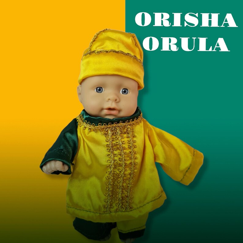 Muñeco Orisha Orula Popular standard Orunmila Panteón Ifá Santeria safety Yoruba