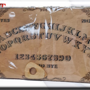 Tablero OUIJA  madera , libros esotéricos , Ocultismo , parapsicología