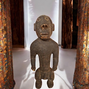 Bakongo Kongo Fetisch Ref: 109 Tribal, Afrikanische Kunst, Kunstgalerie, Handgefertigt