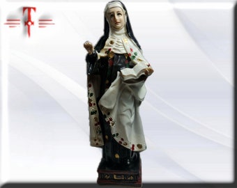 Statue figure Santa Teresa de Jesus saints et vierges catholiques, produits religieux