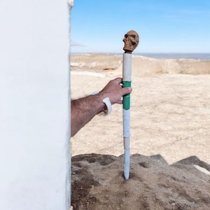 Eggun charging staff, Santeria, Palo Mayombe, voodoo