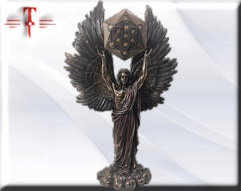Angel statue figure Metatron Cube 35cm