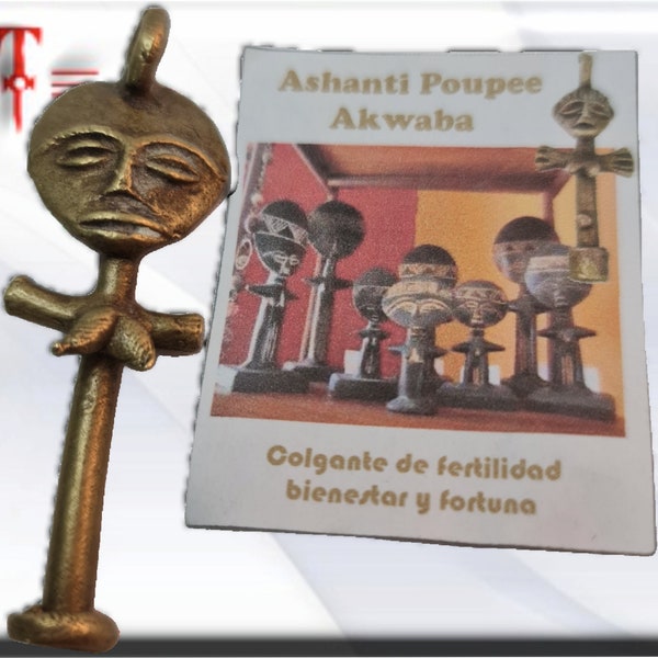 Ashanti Akwaba Ghana Amulette Fertilité Amulettes Africaines