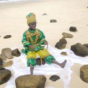 Orisha Orula doll, Orunmila, Ifá, Yoruba Lucumí Santeria