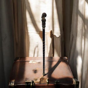 Bastón de carga Eggun , santería , Palo Mayombe , voodoo