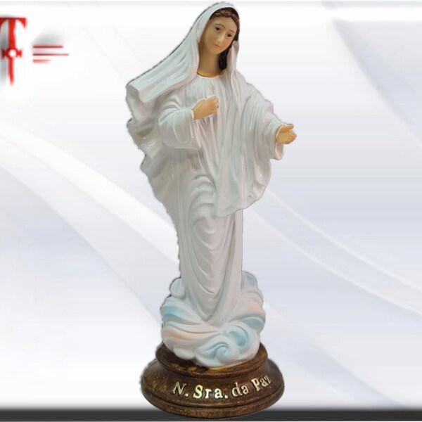 Our Lady of Peace Statue Etsy