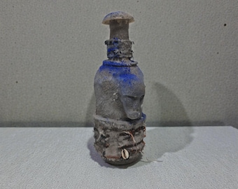 Old Magic Bottle Fetish, witchcraft protection, voodoo secrets
