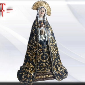 Virgin of Sorrows Statue, Mary of Sorrows, Religious Catholic Saints and Virgins