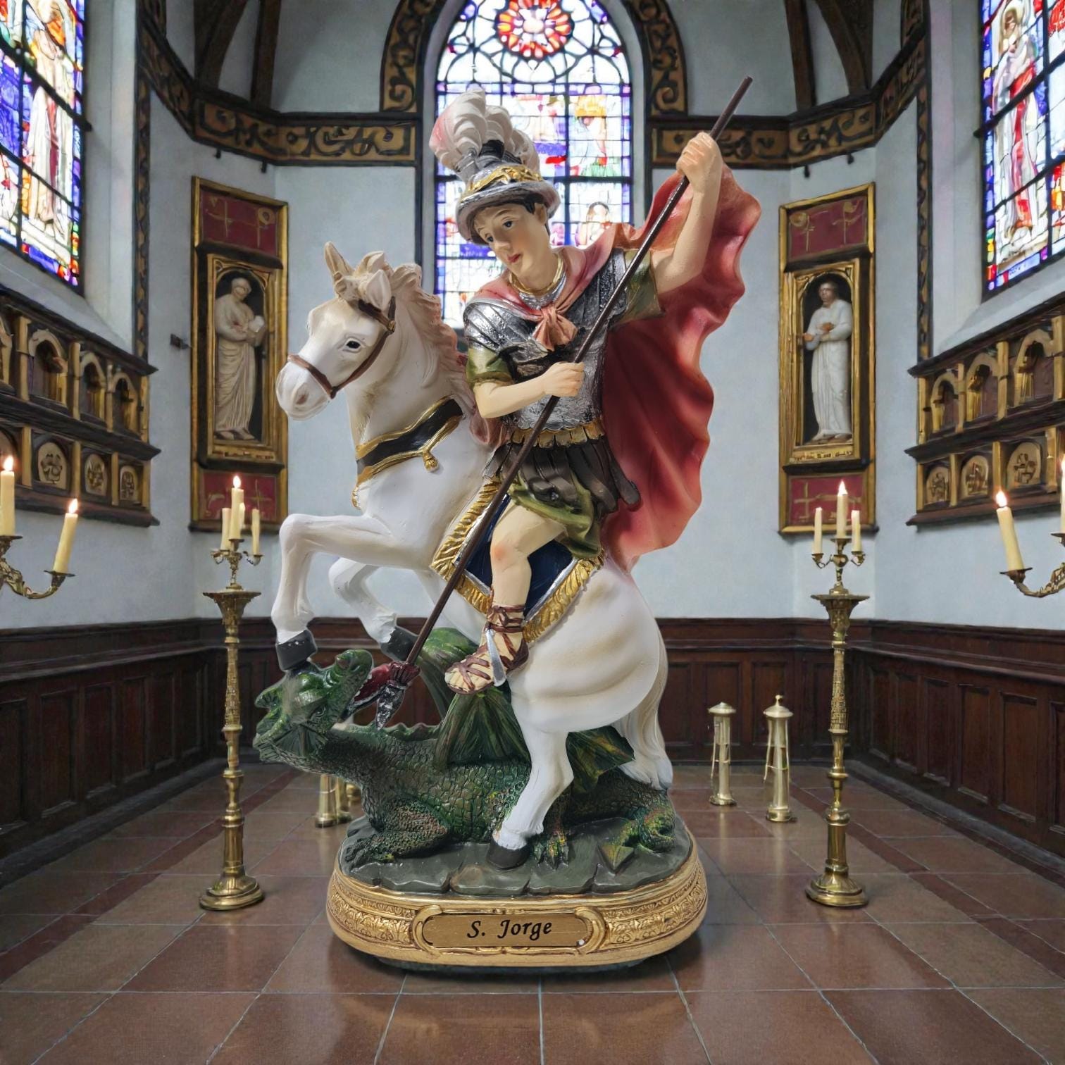 Saint george statue - Etsy 日本