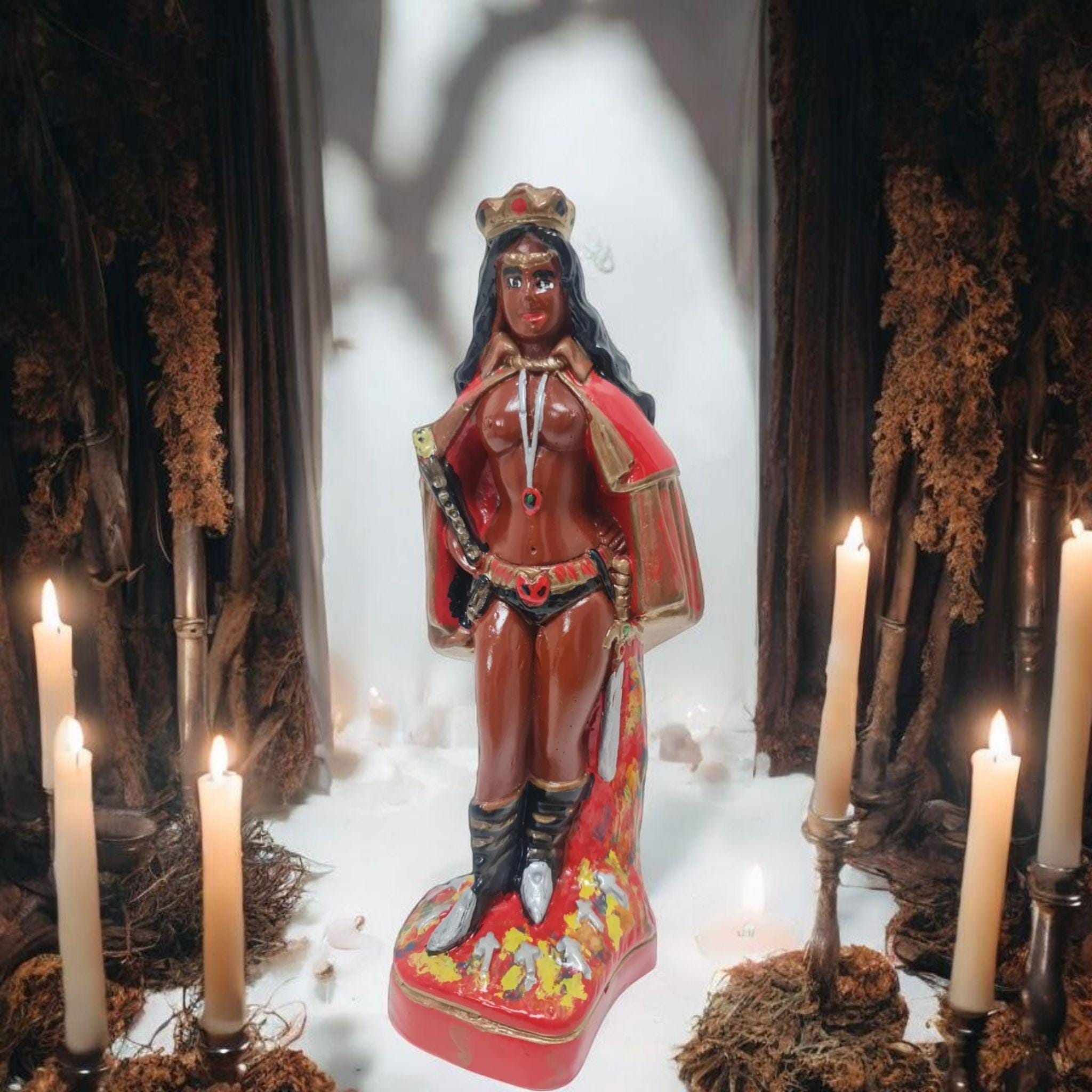 Pomba Gira, queen of the 7 crossroads, Candomble, Kimbisa, Umbanda
