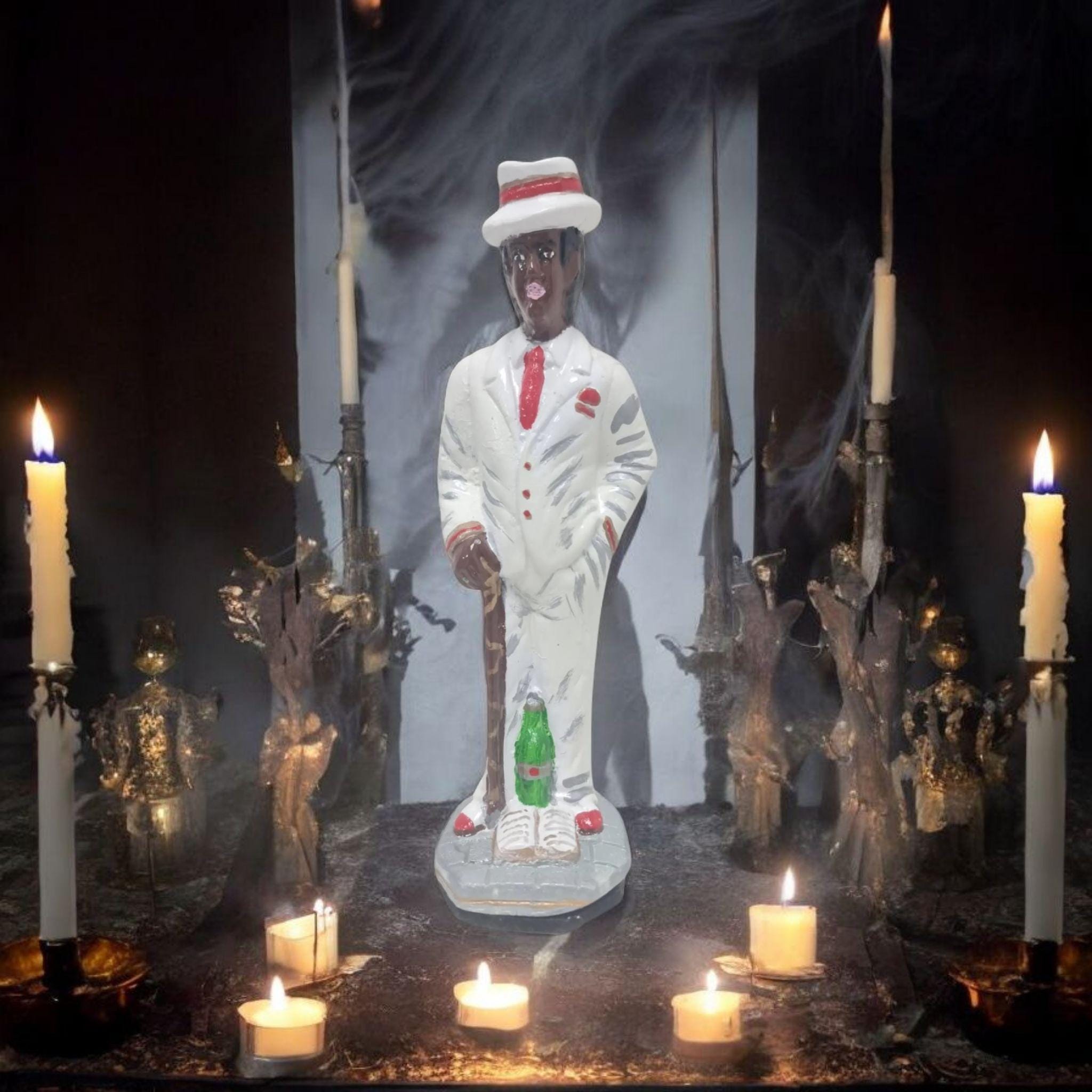 Zé Pilintra フィギュア LEDスタンドライト Ze Pilintra Figure, Candomble, Kimbisa, Umbanda - Etsy