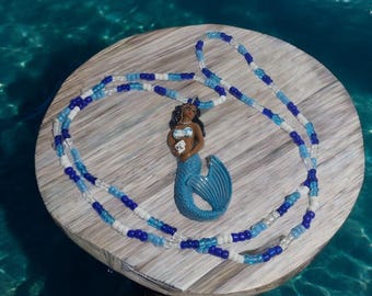Pendant of the Orisha Yemayá, Santeria, Palo Mayombe, Goddess of the Sea