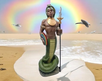 Statue of Oshumaré, Santería, Candomblé, Kimbisa, Umbanda