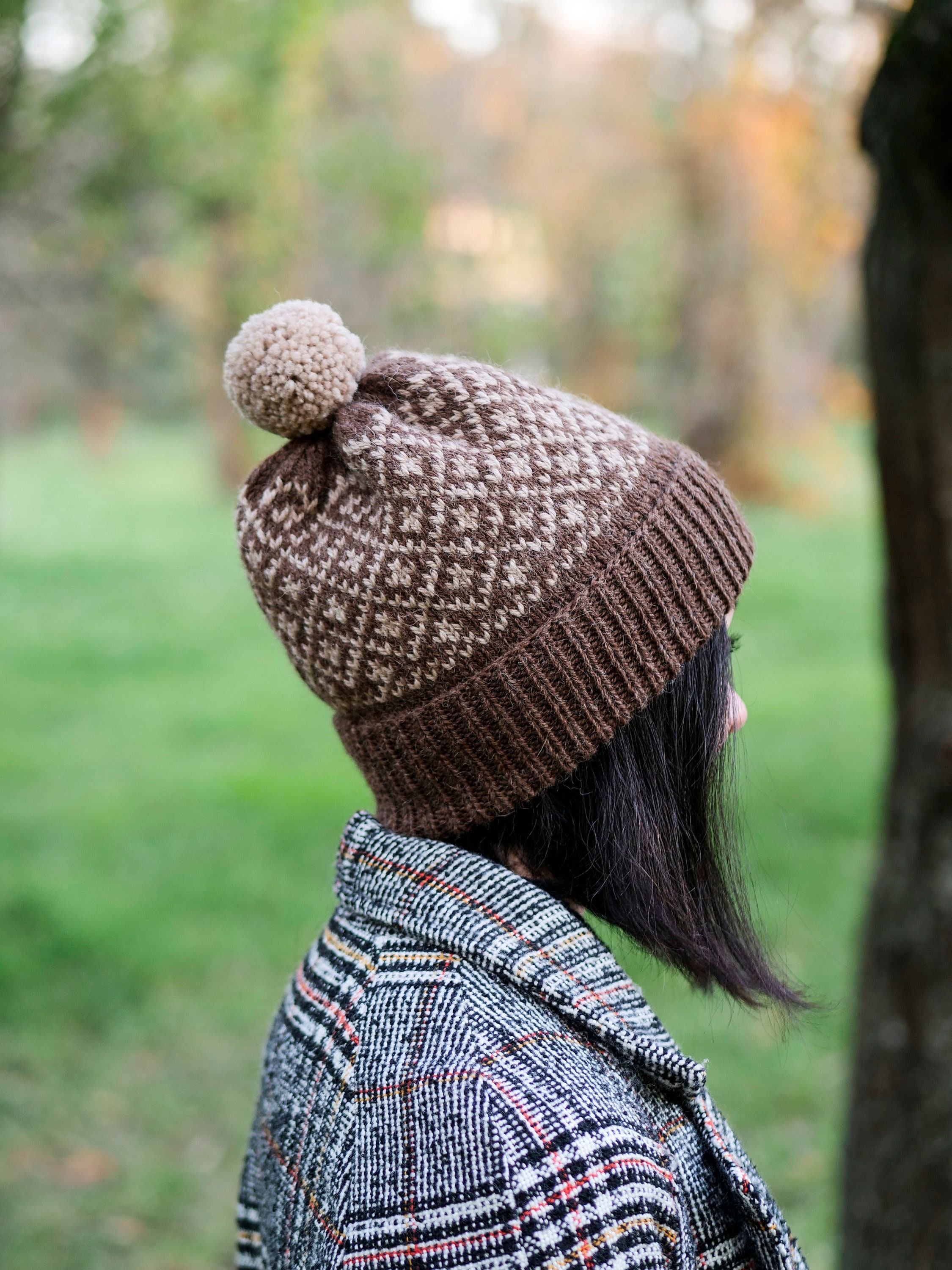 帽子 Y.A.R.N. 3D Cross Handmade Knit hat Y.A.R.N.