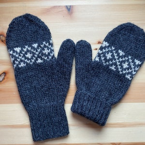 Heike Mittens • Knitted Mittens • Knitting Pattern - Etsy