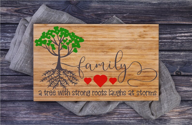 Download Family Tree With Strong Roots SVG Cut File for Crafters ...