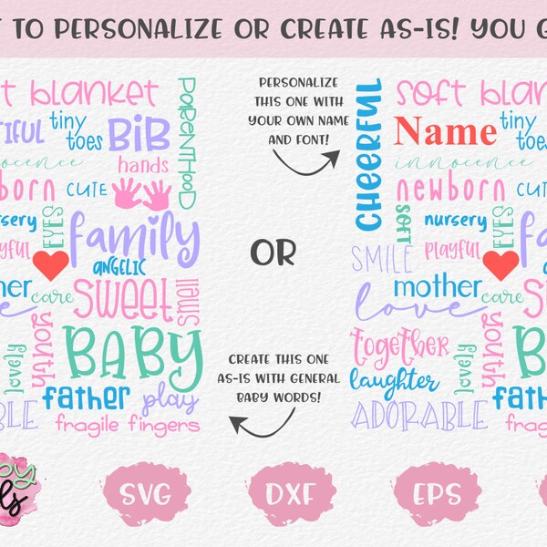 Subway Art Template - Etsy