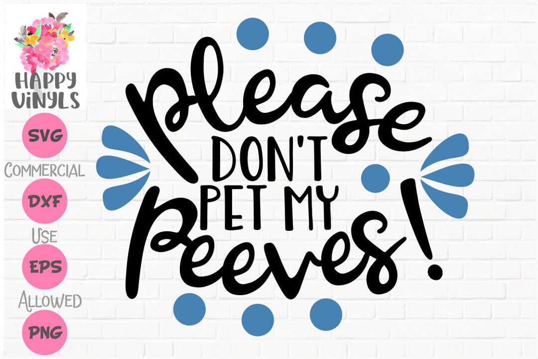 Funny SVG Pet Peeves SVG Anxiety OCD Svg Cut Files for Cricut Etsy Ireland
