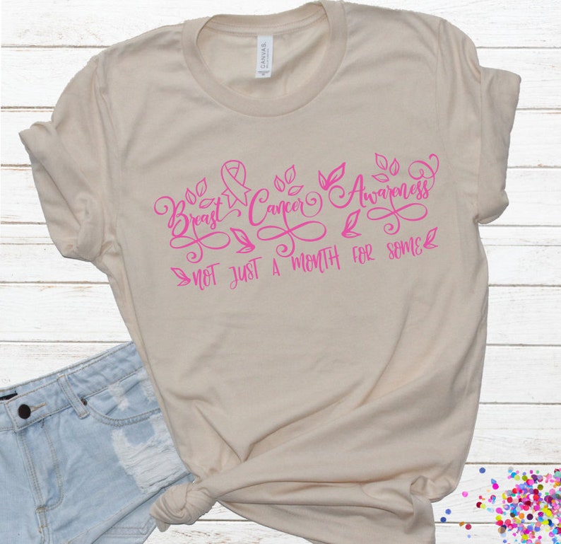 Download Breast Cancer T-Shirt Bundle A Cancer SVG Bundle Awareness ...
