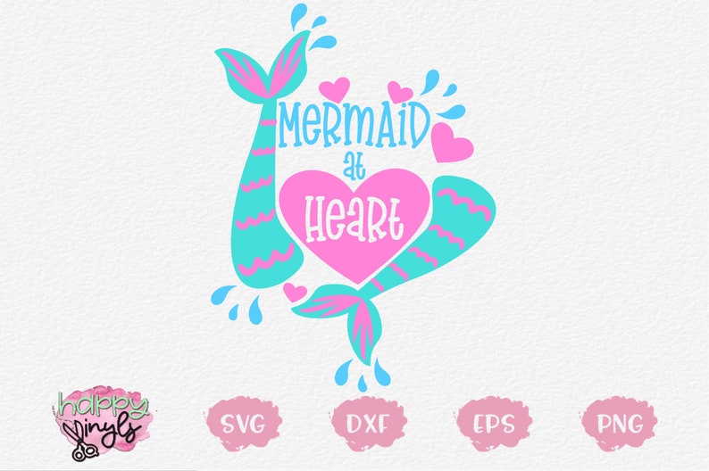 Free Free Mermaid Heart Svg SVG PNG EPS DXF File