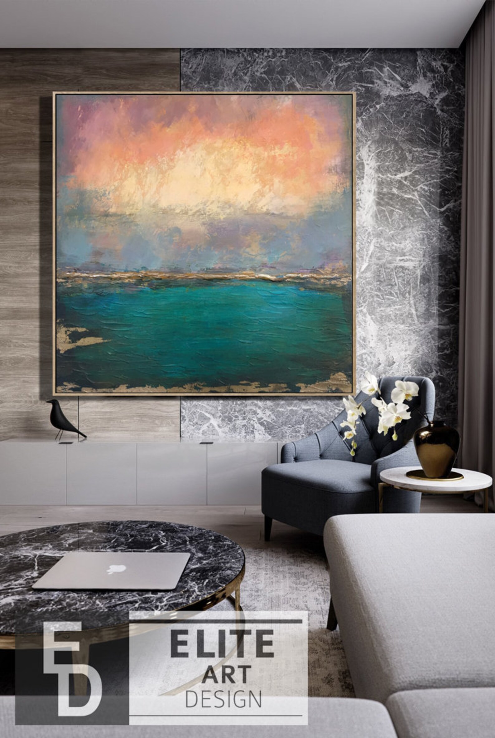 Original Art Painting Large Oil Painting Original Landscapes Etsy