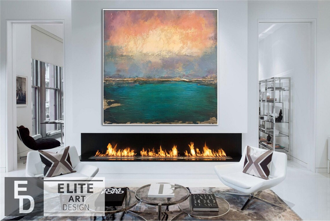 Original Art Painting Large Oil Painting Original Landscapes Etsy