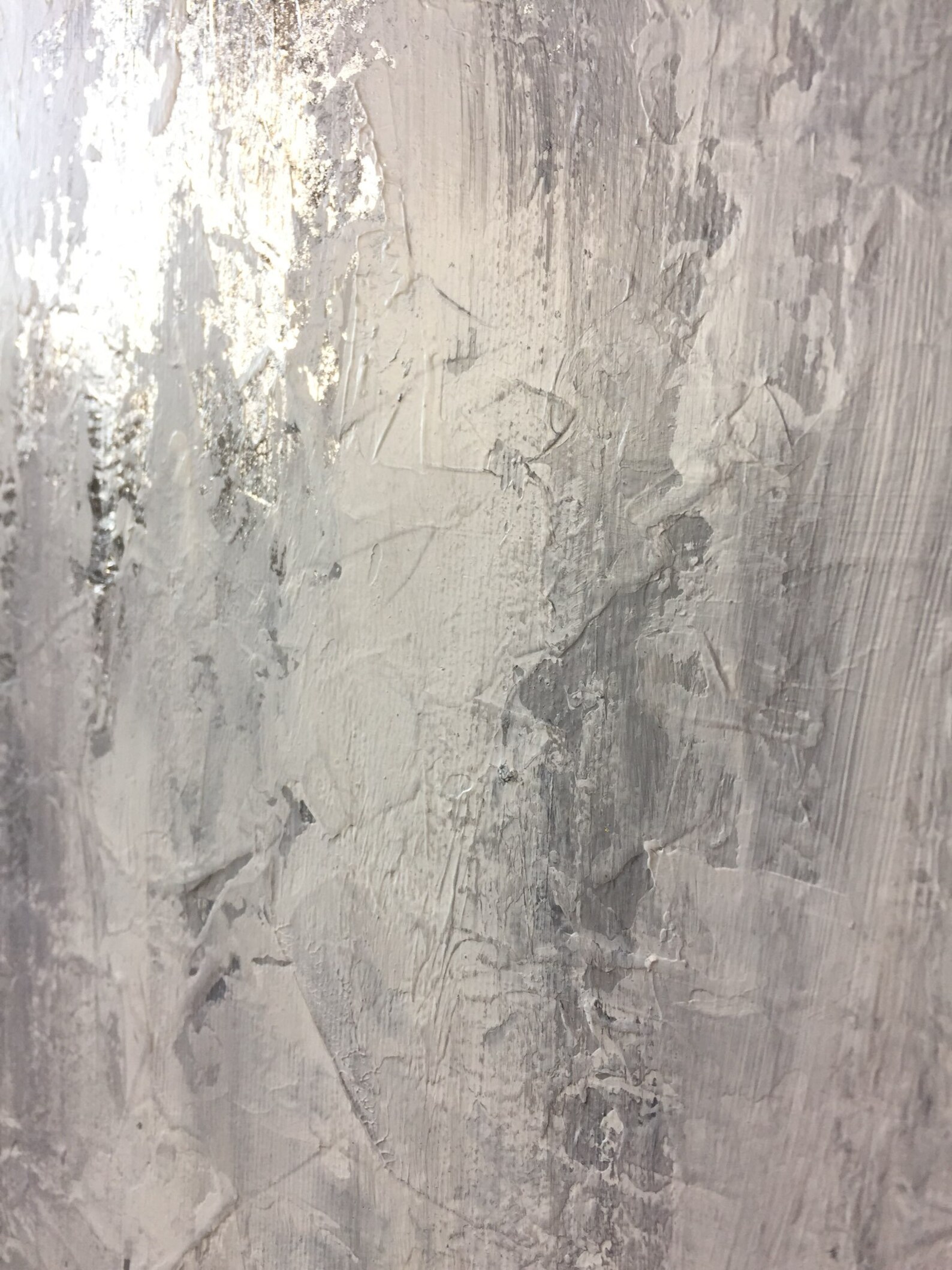 Large Abstract Gray Painting on Canvas Original Oil Painting Etsy