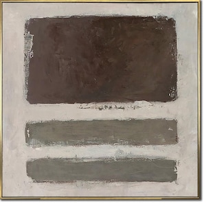 Mark Rothko Abstract Paintings On Canvas Expressionist Art Modern 40x40 Textured Art Handmade Rothko Style Painting for Indie Room Decor