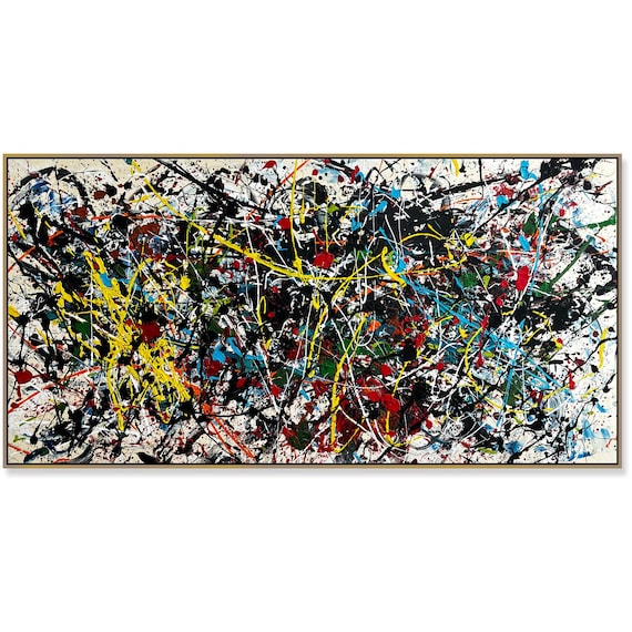 Jackson Pollock | Jackson Pollock Studio (Splash) 1000