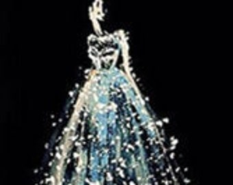 5D Diamond Painting Embroidery Kit Beautiful Wedding Dress Crystal Full Cross Stitch 50x60
