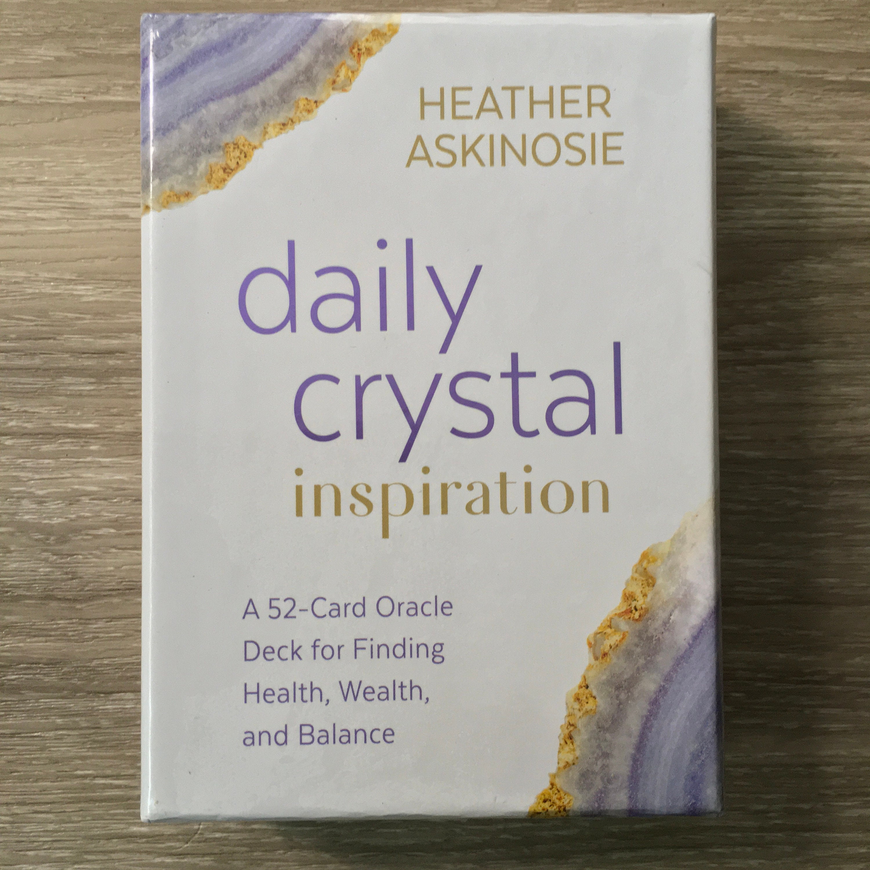Daily Crystal Inspiration A 52 Card Oracle Deck For Finding Etsy Daily Crystal Inspiration A 52 Card Oracle Deck For Finding Etsy