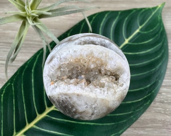 WOW!  Sphalerite Sphere - 1.82" - Gorgeous Druzy! - Hand Polished, Beautiful - *Physical Strength* - *Vitality* - *Stone of Discrimination*