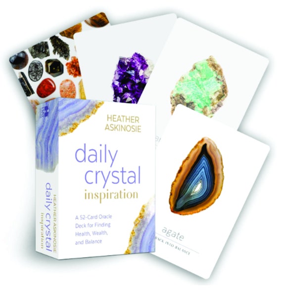 Daily Crystal Inspiration A 52 Card Oracle Deck For Finding Etsy Daily Crystal Inspiration A 52 Card Oracle Deck For Finding Etsy