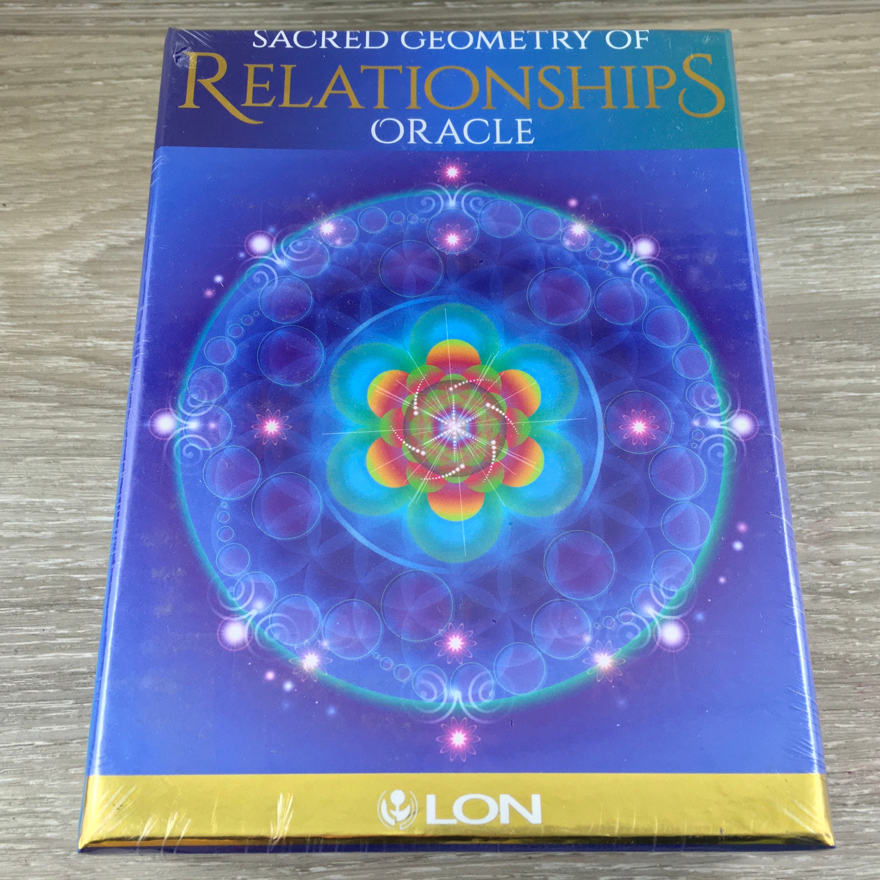 Sacred Geometry of Relationships Oracle Cards by LON Etsy